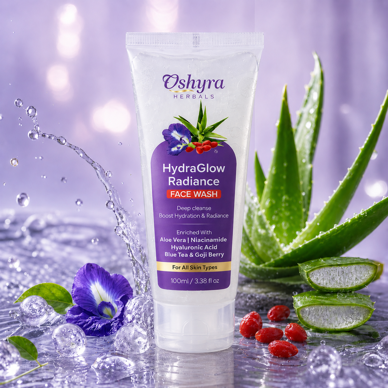 Hydra Glow Radiance Face Wash (100 ml)